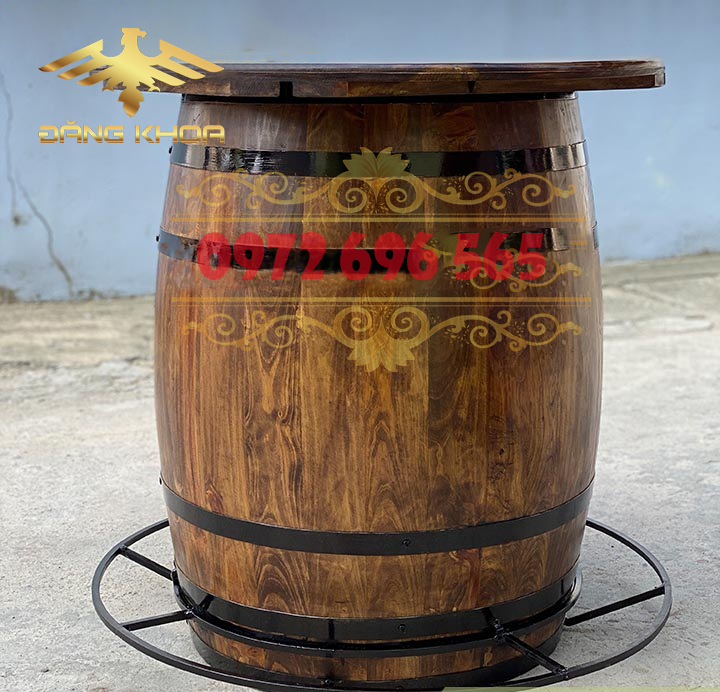 Đặc điểm chính của bom rượu gỗ sồi trang trí