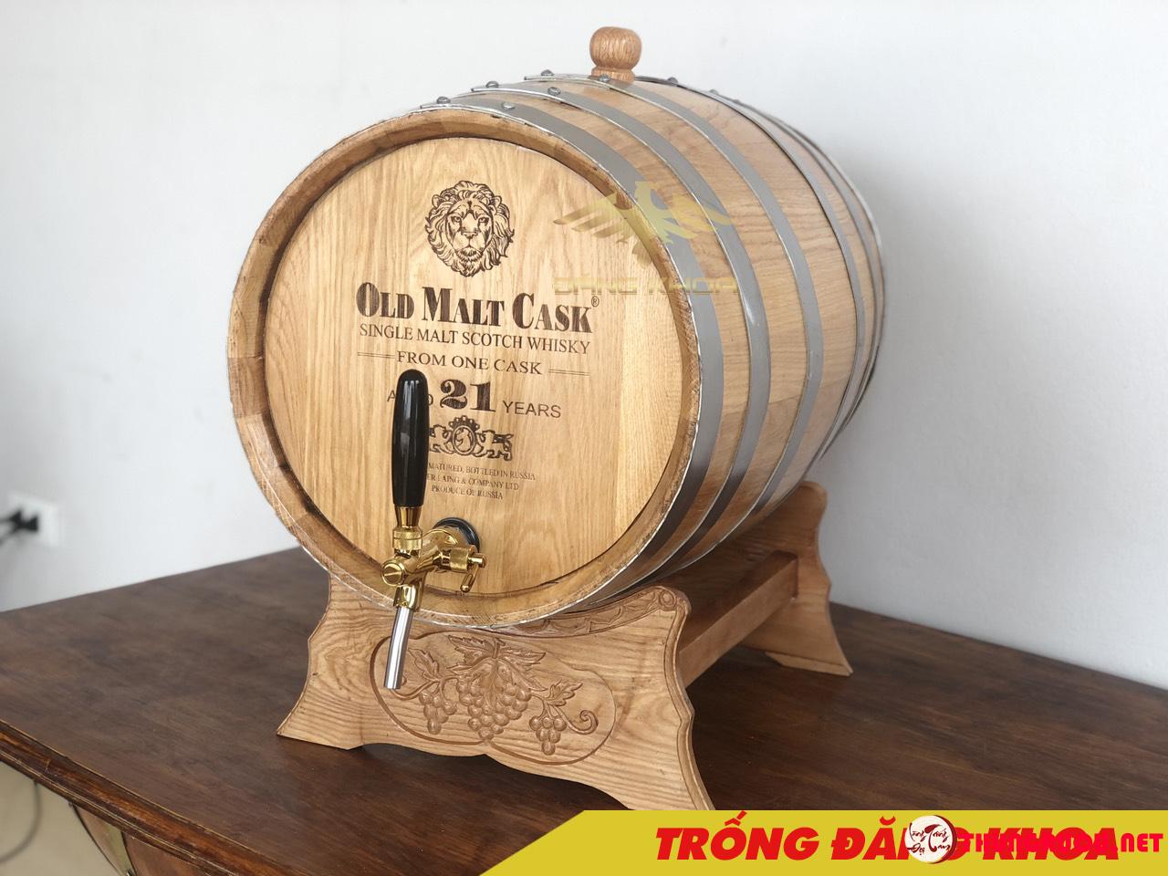 Giới thiệu về thùng rượu gỗ nhập khẩu